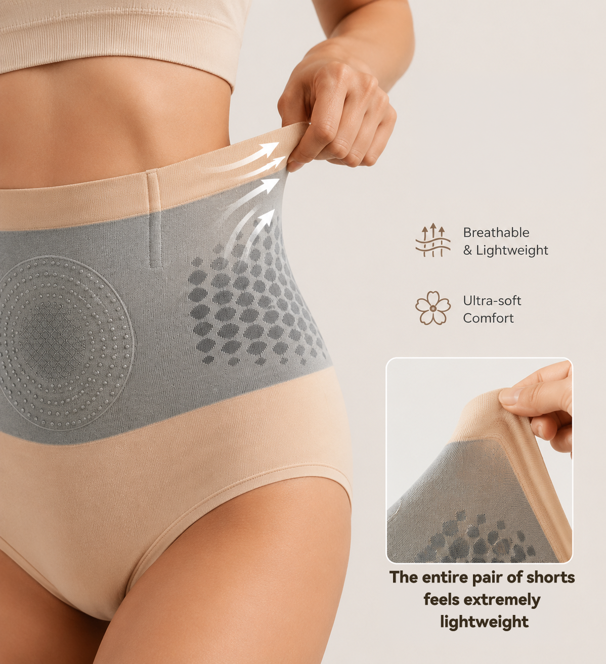 Official Store GFOUK 2026 Moringa B ClimbFlex Waist Cushion Underwear