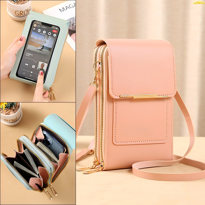 Women's Touch Screen Mobile Phone Messenger bag