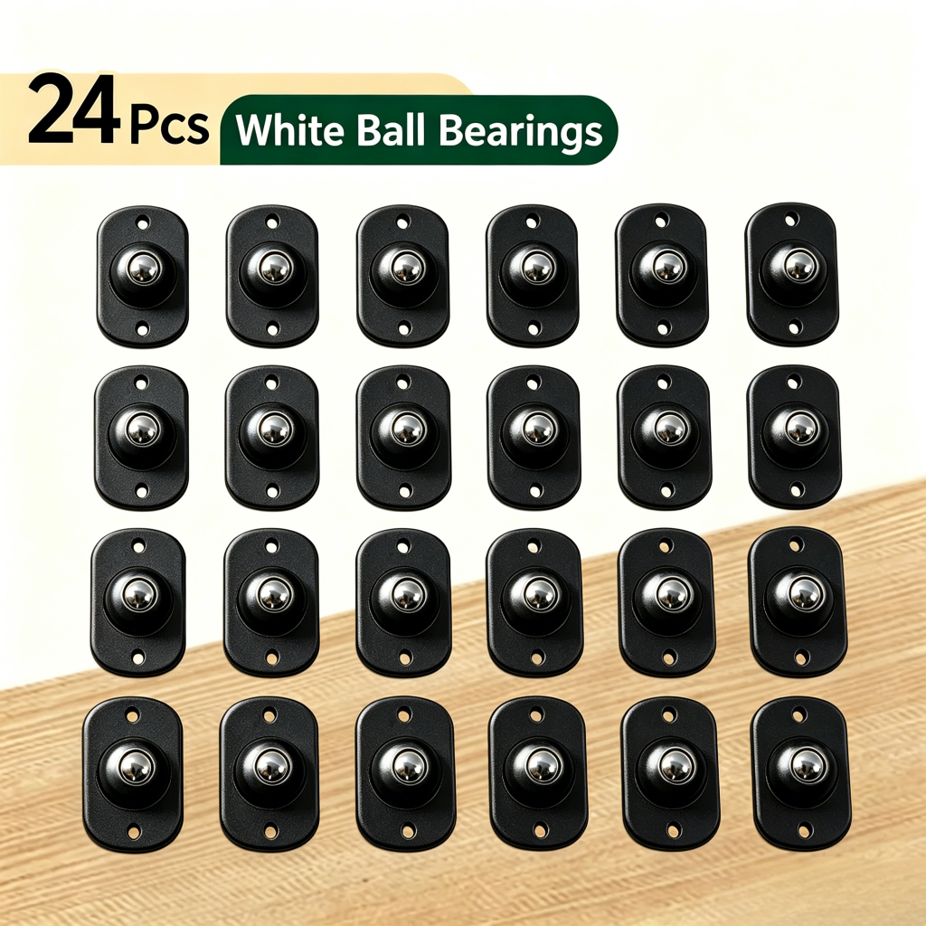 GFOUK Berberi 360 Degree Rotation Self Adhesive Mini Caster Wheels