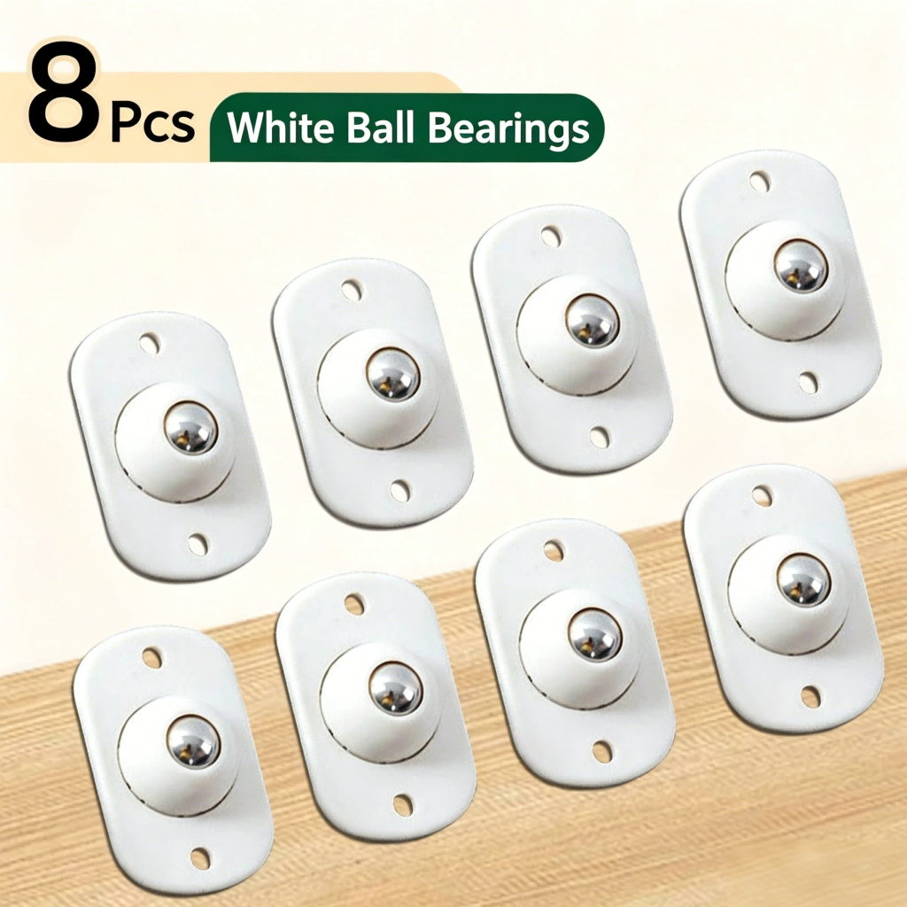 GFOUK Berberi 360 Degree Rotation Self Adhesive Mini Caster Wheels