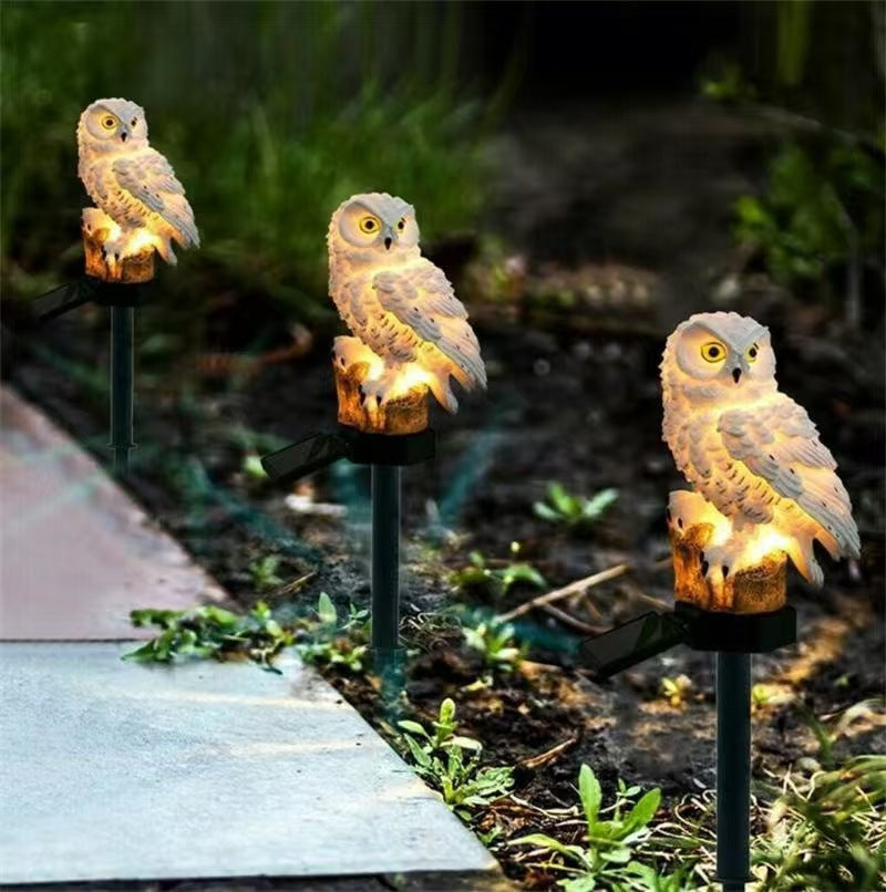 GFOUK NIGHT TIME ING ES ZE Solar Owl Light🔥【HOT】Holiday Special  50% OFF 🔥GET IT NOW