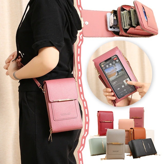Women's Touch Screen Mobile Phone Messenger bag