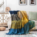 Morocco Chenille Couch Cover Blanket