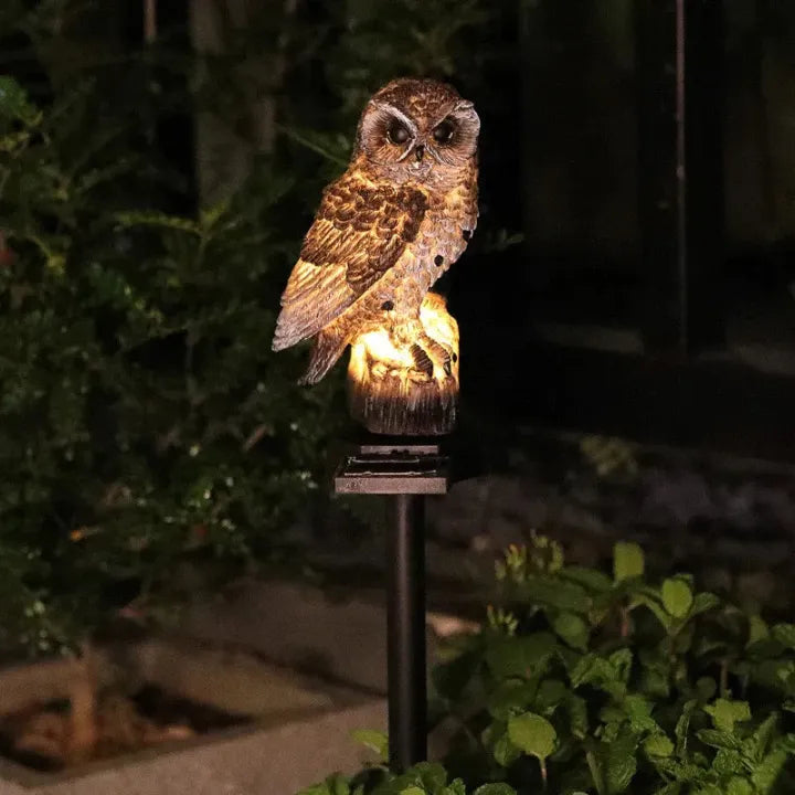 GFOUK NIGHT TIME ING ES ZE Solar Owl Light🔥【HOT】Holiday Special  50% OFF 🔥GET IT NOW